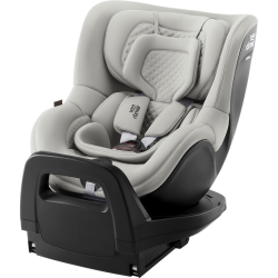 Britax Romer Dualfix 5Z - Obrotowy fotelik samochodowy 61-105 CM | zestaw z bazą Vario 5Z | LUX LINEN GREY