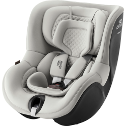 Britax Romer Dualfix 5Z - Obrotowy fotelik samochodowy 61-105 CM | zestaw z bazą Vario 5Z | LUX LINEN GREY