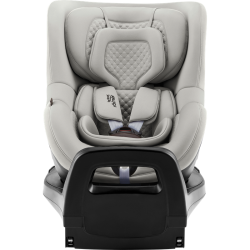 Britax Romer Dualfix 5Z - Obrotowy fotelik samochodowy 61-105 CM | zestaw z bazą Vario 5Z | LUX LINEN GREY