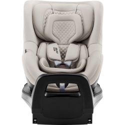 Britax Romer Dualfix 5Z - Obrotowy fotelik samochodowy 61-105 CM | zestaw z bazą Vario 5Z | LUX SOFT TAUPE