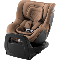 Britax Romer Dualfix 5Z - Obrotowy fotelik samochodowy 61-105 CM | zestaw z bazą Vario 5Z | LUX WARM CARAMEL