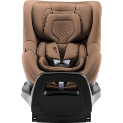 Britax Romer Dualfix 5Z - Obrotowy fotelik samochodowy 61-105 CM | zestaw z bazą Vario 5Z | LUX WARM CARAMEL