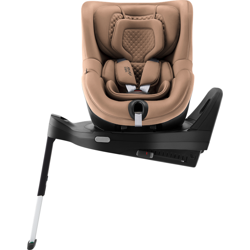 Britax Romer Dualfix 5Z - Obrotowy fotelik samochodowy 61-105 CM | zestaw z bazą Vario 5Z | LUX WARM CARAMEL