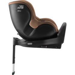 Britax Romer Dualfix 5Z - Obrotowy fotelik samochodowy 61-105 CM | zestaw z bazą Vario 5Z | LUX WARM CARAMEL