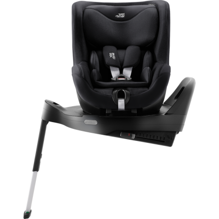 Britax Romer Dualfix 5Z - Obrotowy fotelik samochodowy 61-105 CM | zestaw z bazą Vario 5Z | STYLE CARBON BLACK