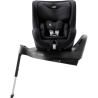 Britax Romer Dualfix 5Z - Obrotowy fotelik samochodowy 61-105 CM | zestaw z bazą Vario 5Z | STYLE CARBON BLACK