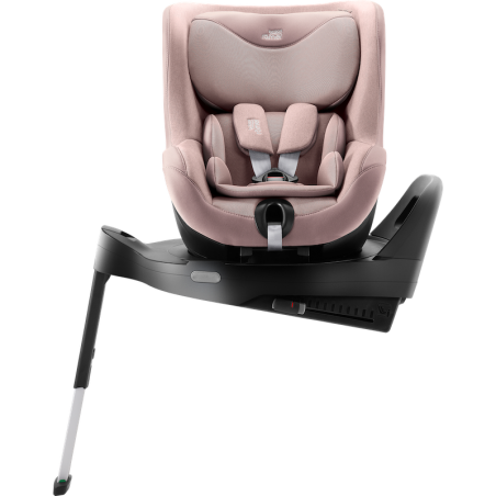 Britax Romer Dualfix 5Z - Obrotowy fotelik samochodowy 61-105 CM | zestaw z bazą Vario 5Z | STYLE DUSTY ROSE