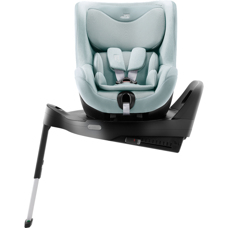 Britax Romer Dualfix 5Z - Obrotowy fotelik samochodowy 61-105 CM | zestaw z bazą Vario 5Z | STYLE HARBOR BLUE