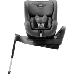 Britax Romer Dualfix 5Z - Obrotowy fotelik samochodowy 61-105 CM | zestaw z bazą Vario 5Z | STYLE MINERAL GREY