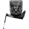 Britax Romer Dualfix 5Z - Obrotowy fotelik samochodowy 61-105 CM | zestaw z bazą Vario 5Z | STYLE MINERAL GREY