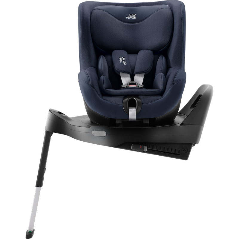 Britax Romer Dualfix 5Z - Obrotowy fotelik samochodowy 61-105 CM | zestaw z bazą Vario 5Z | STYLE NIGHT BLUE