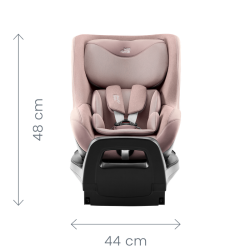 Britax Romer Dualfix Pro - Obrotowy fotelik samochodowy 40-105 CM | LUX SOFT TAUPE