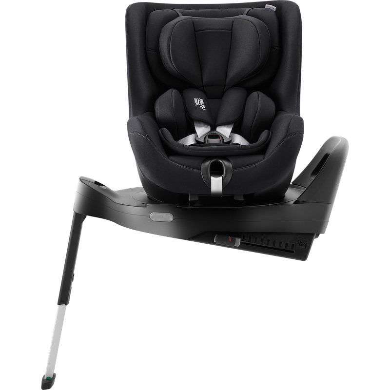 Britax Romer Dualfix Pro - Obrotowy fotelik samochodowy 40-105 CM | CLASSIC DEEP BLACK