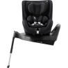 Britax Romer Dualfix Pro - Obrotowy fotelik samochodowy 40-105 CM | CLASSIC DEEP BLACK