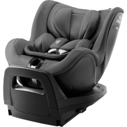 Britax Romer Dualfix Pro - Obrotowy fotelik samochodowy 40-105 CM | STYLE MINERAL GREY