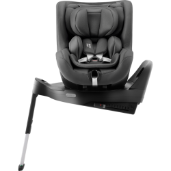 Britax Romer Dualfix Pro - Obrotowy fotelik samochodowy 40-105 CM | STYLE MINERAL GREY