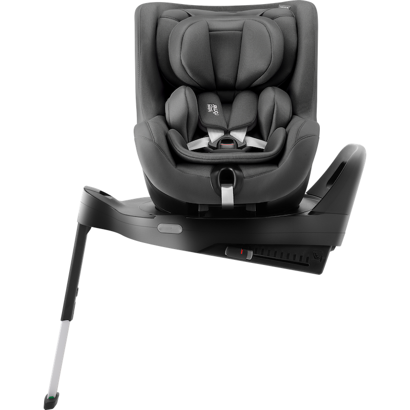 Britax Romer Dualfix Pro - Obrotowy fotelik samochodowy 40-105 CM | STYLE MINERAL GREY