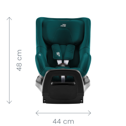 Britax Romer Dualfix Pro M - Obrotowy fotelik samochodowy 61-105 CM | CLASSIC DEEP GREY