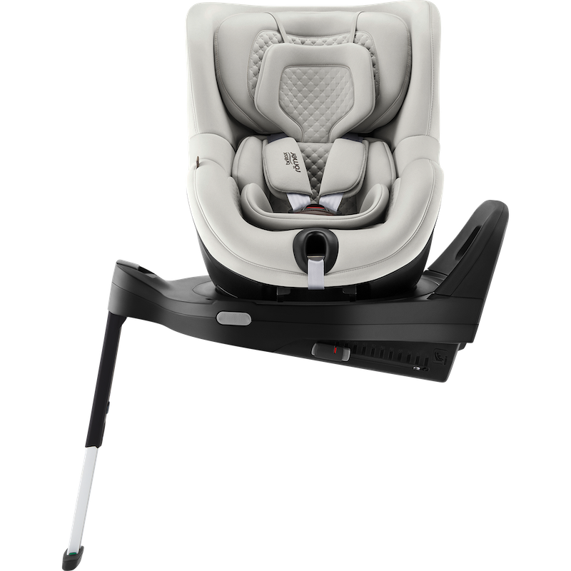 Britax Romer Dualfix Pro M - Obrotowy fotelik samochodowy 61-105 CM | LUX LINEN GREY