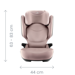 Britax Romer Kidfix Pro M - Fotelik samochodowy 100-150 CM | STYLE DUSTY ROSE