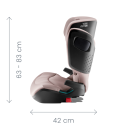 Britax Romer Kidfix Pro M - Fotelik samochodowy 100-150 CM | STYLE DUSTY ROSE