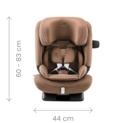 Britax Romer Advansafix Pro - Fotelik samochodowy 76-150 CM | LUX SOFT TAUPE