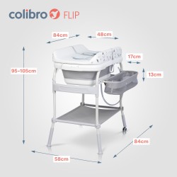 Colibro Flip - Wanienka z przewijakiem | GREY