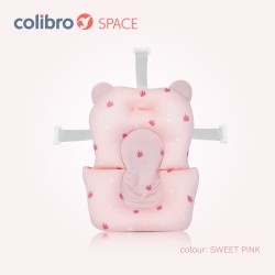 Colibro Space - Wanienka składana z leżaczkiem i termometrem | SWEET PINK