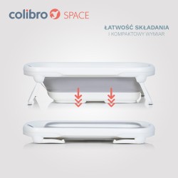 Colibro Space - Wanienka składana z termometrem | GREY