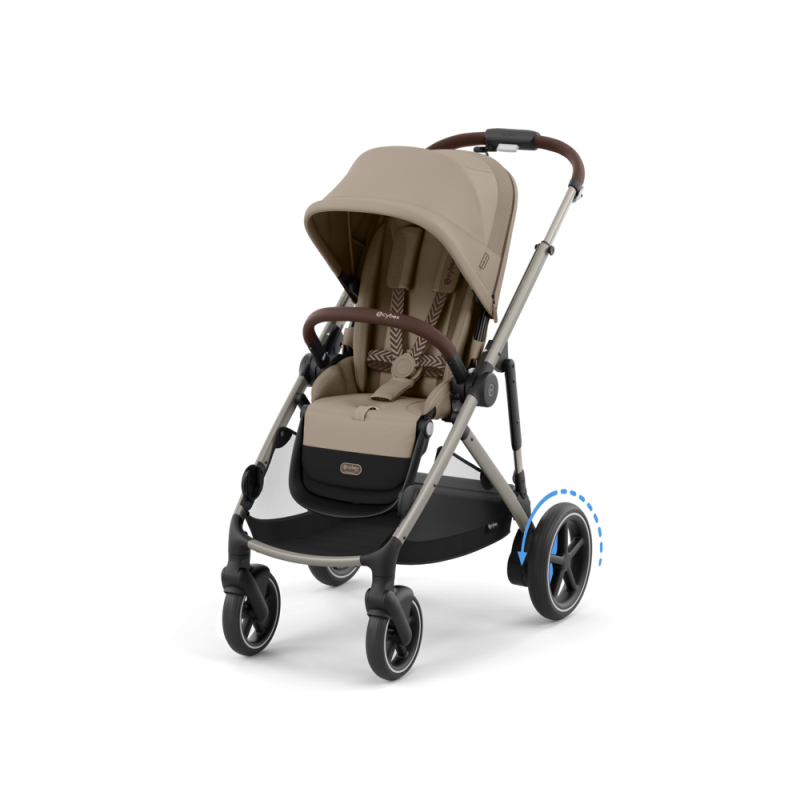 Cybex e-Gazelle S - Wózek spacerowy | ALMOND BEIGE