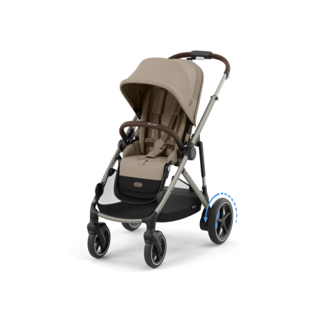 Cybex e-Gazelle S - Wózek spacerowy | ALMOND BEIGE