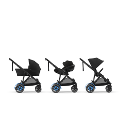 Cybex e-Gazelle S - Wózek spacerowy | MOON BLACK