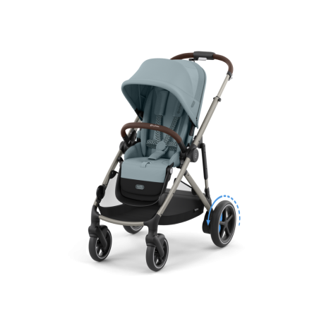 Cybex e-Gazelle S - Wózek spacerowy | STORMY BLUE