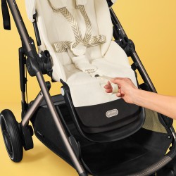 Cybex e-Gazelle S - Wózek Głęboko-Spacerowy | zestaw 2w1 | ALMOND BEIGE