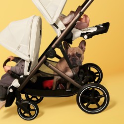 Cybex e-Gazelle S - Wózek Głęboko-Spacerowy | zestaw 2w1 | ALMOND BEIGE