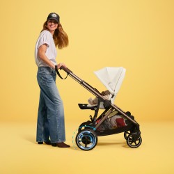 Cybex e-Gazelle S - Wózek Głęboko-Spacerowy | zestaw 2w1 | SEASHELL BEIGE