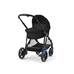 Cybex e-Gazelle S - Wózek Rok po Roku | zestaw 2w1 | MOON BLACK