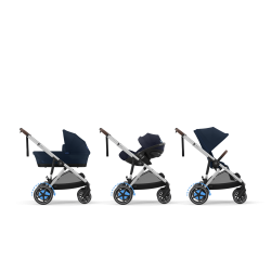 Cybex e-Gazelle S - Wózek Rok po Roku | zestaw 2w1 | OCEAN BLUE