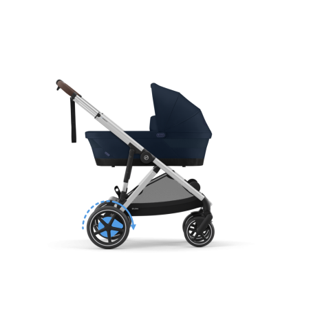 Cybex e-Gazelle S - Wózek Rok po Roku | zestaw 2w1 | OCEAN BLUE