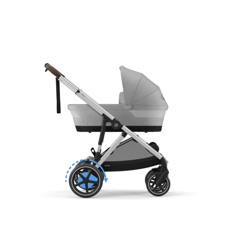 Cybex e-Gazelle S - Wózek Rok po Roku | zestaw 2w1 | STONE GREY