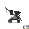 Cybex e-Gazelle S - Wózek Głęboko-Spacerowy | zestaw 2w1 | MOON BLACK