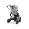 Cybex e-Gazelle S - Wózek Głęboko-Spacerowy | zestaw 2w1 | STONE GREY