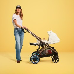 Cybex e-Gazelle S - Wózek spacerowy dla bliźniąt | MOON BLACK