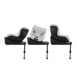 Cybex Sirona Gi i-Size - Obrotowy fotelik samochodowy 61-105 CM | FOG GREY ****ADAC