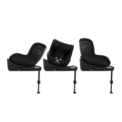 Cybex Sirona Gi i-Size - Obrotowy fotelik samochodowy 61-105 CM | MAGIC BLACK ****ADAC