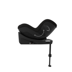 Cybex Sirona Gi i-Size - Obrotowy fotelik samochodowy 61-105 CM | MAGIC BLACK ****ADAC