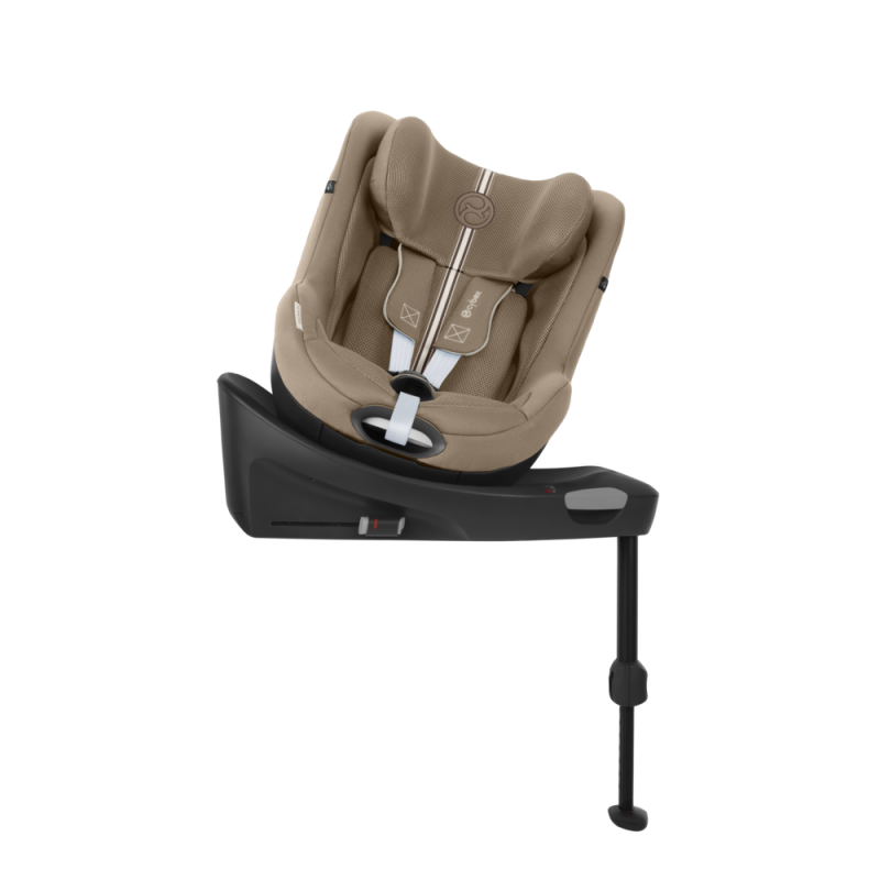 Cybex Sirona Gi i-Size - Obrotowy fotelik samochodowy 61-105 CM | PLUS ALMOND BEIGE ****ADAC