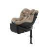 Cybex Sirona Gi i-Size - Obrotowy fotelik samochodowy 61-105 CM | PLUS ALMOND BEIGE ****ADAC