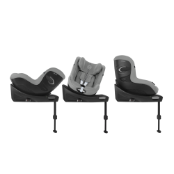 Cybex Sirona Gi i-Size - Obrotowy fotelik samochodowy 61-105 CM | PLUS STONE GREY ****ADAC