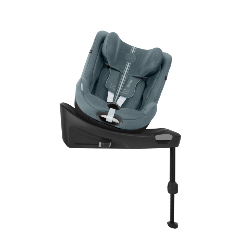 Cybex Sirona Gi i-Size - Obrotowy fotelik samochodowy 61-105 CM | PLUS STORMY BLUE ****ADAC